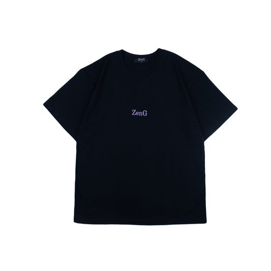 ZenG Logo T-Shirt Black/Lilac