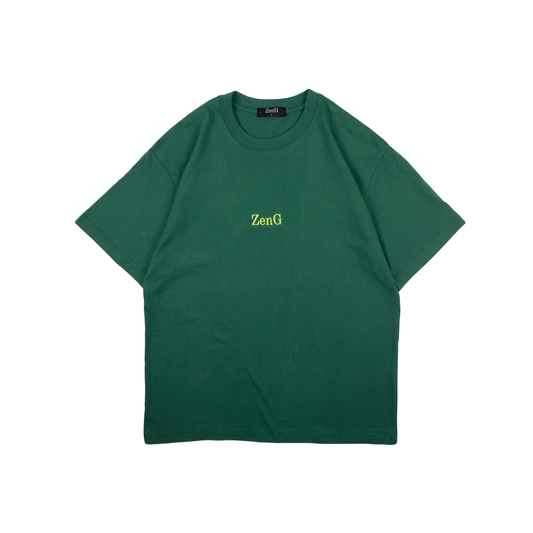 ZenG Logo T-Shirt DarkGreen/BitterLemon